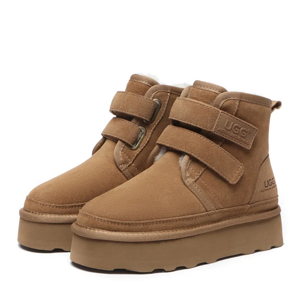 UGG- Dylan Platform Boots - Chestnut